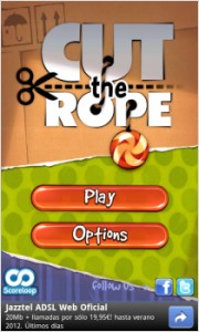 preview 1 cut the rope  el adictivo juego llega a android